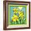 Daffodils 1-Denny Driver-Framed Giclee Print