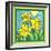 Daffodils 1-Denny Driver-Framed Giclee Print