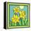 Daffodils 1-Denny Driver-Framed Premier Image Canvas