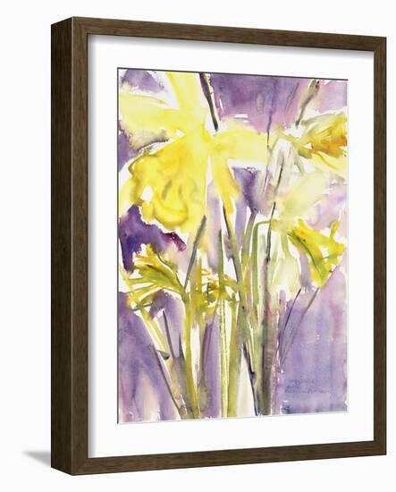 Daffodils, 2004-Claudia Hutchins-Puechavy-Framed Giclee Print