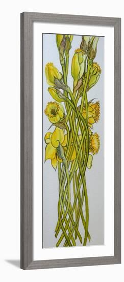 Daffodils,2008,-Joan Thewsey-Framed Giclee Print