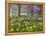 Daffodils and Blossom in Spring, Hampton, Greater London, England, United Kingdom, Europe-Stuart Black-Framed Premier Image Canvas