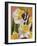 Daffodils and Butterfly-William Vanderdasson-Framed Giclee Print