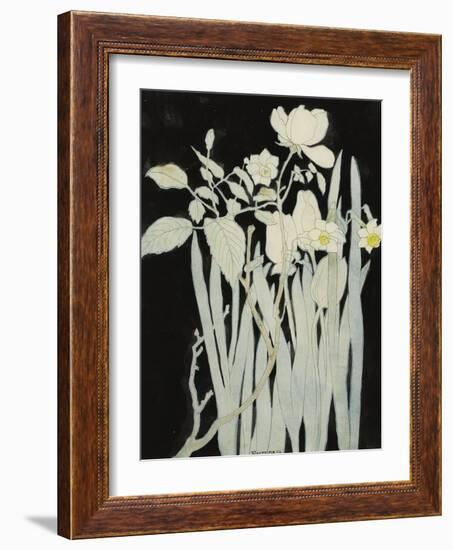 Daffodils and Roses Par Hoytema, Theo Van (1863-1917). Watercolour and Ink on Paper, Size : 27,5X23-Theo van Hoytema-Framed Giclee Print