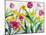 Daffodils and Tulips-Christopher Ryland-Mounted Giclee Print