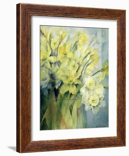 Daffodils, Uncle Remis and Ice Follies-Karen Armitage-Framed Giclee Print