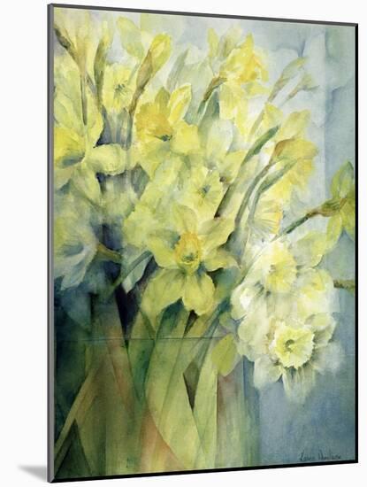 Daffodils, Uncle Remis and Ice Follies-Karen Armitage-Mounted Giclee Print