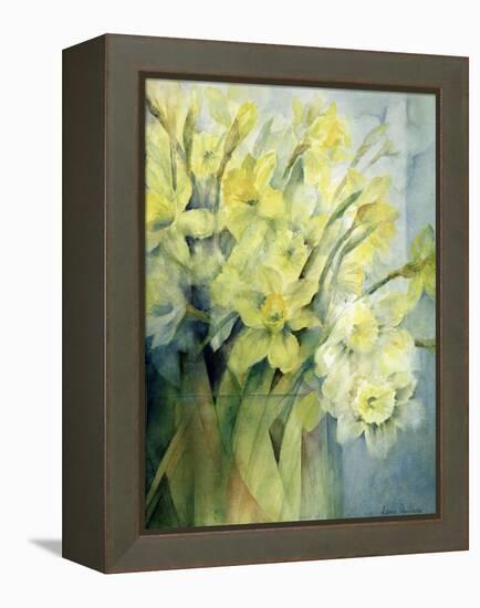 Daffodils, Uncle Remis and Ice Follies-Karen Armitage-Framed Premier Image Canvas