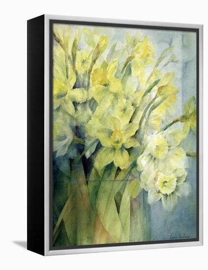 Daffodils, Uncle Remis and Ice Follies-Karen Armitage-Framed Premier Image Canvas