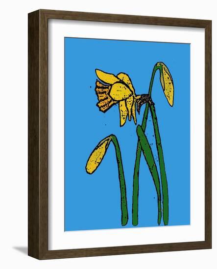 Daffodils-Sarah Thompson-Engels-Framed Giclee Print