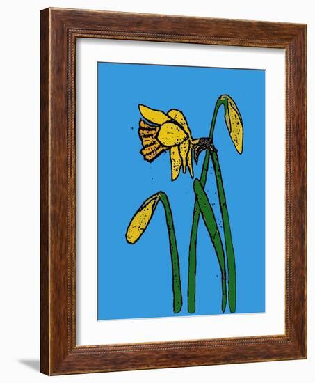 Daffodils-Sarah Thompson-Engels-Framed Giclee Print