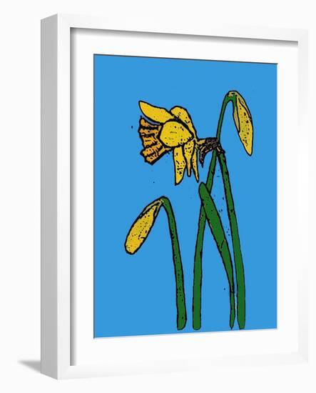 Daffodils-Sarah Thompson-Engels-Framed Giclee Print