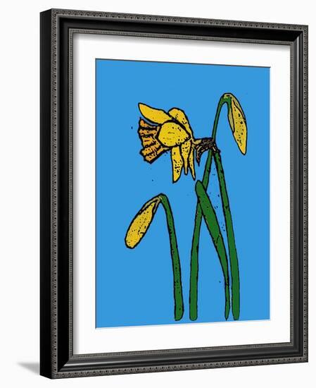 Daffodils-Sarah Thompson-Engels-Framed Giclee Print