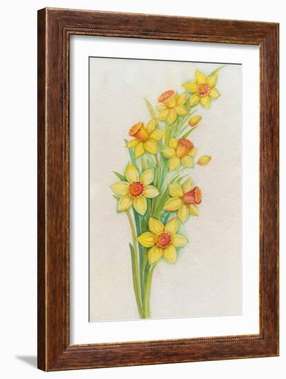 Daffodils-ZPR Int’L-Framed Giclee Print