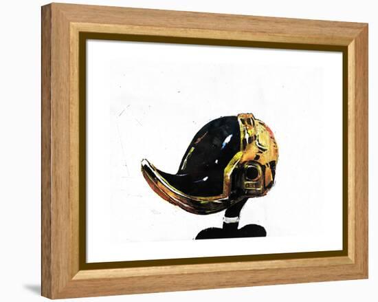 Daffy Punk-Alex Cherry-Framed Stretched Canvas