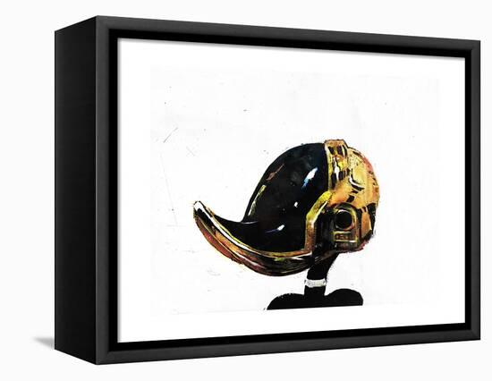 Daffy Punk-Alex Cherry-Framed Stretched Canvas