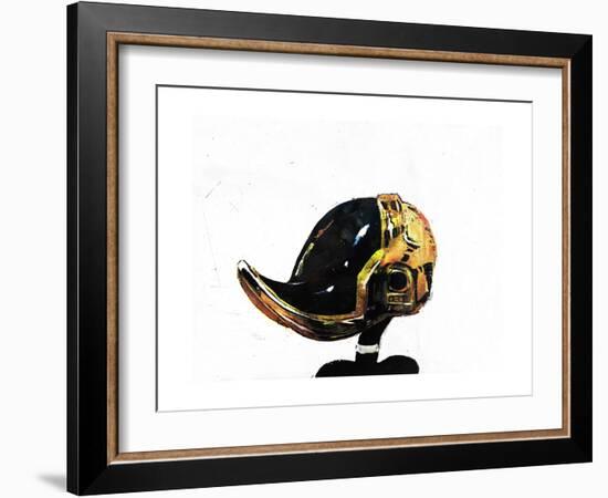 Daffy Punk-Alex Cherry-Framed Art Print