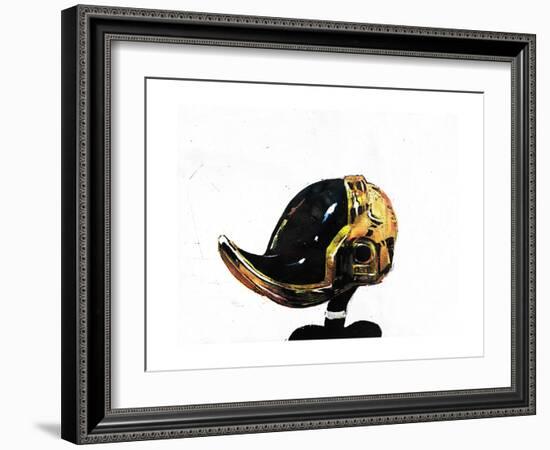 Daffy Punk-Alex Cherry-Framed Art Print