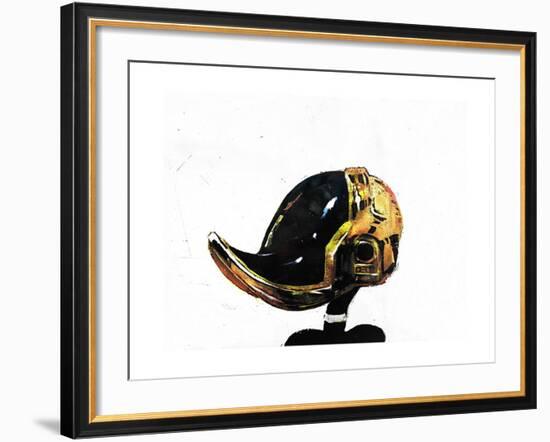 Daffy Punk-Alex Cherry-Framed Art Print