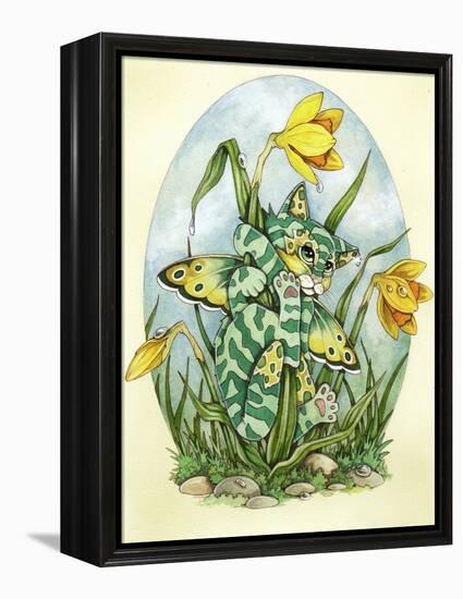 Daffy-Linda Ravenscroft-Framed Premier Image Canvas