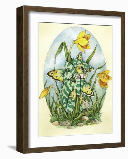 Daffy-Linda Ravenscroft-Framed Giclee Print