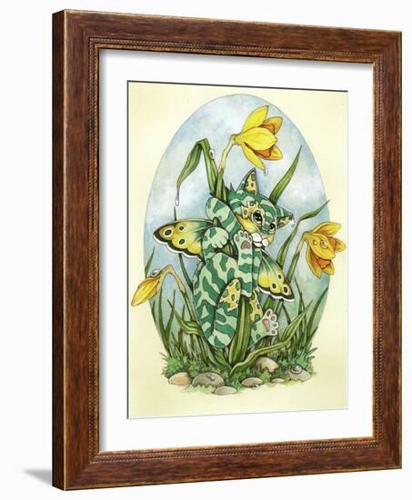 Daffy-Linda Ravenscroft-Framed Giclee Print