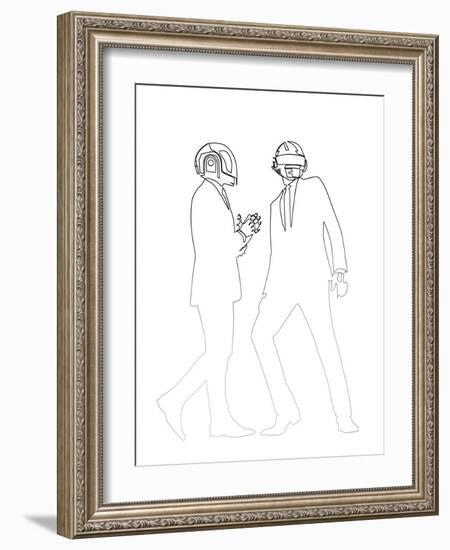 Daft Punk-Logan Huxley-Framed Premium Giclee Print