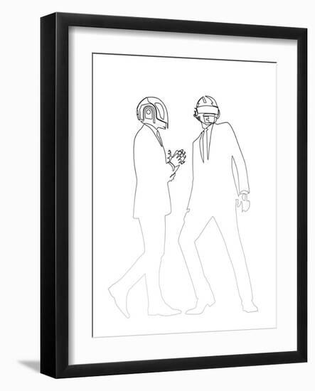 Daft Punk-Logan Huxley-Framed Premium Giclee Print