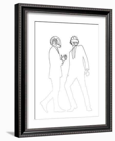 Daft Punk-Logan Huxley-Framed Premium Giclee Print