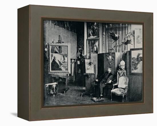 'Dagnan in his Studio', c1897-Unknown-Framed Premier Image Canvas