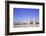 Dagodas near the site of the Mogao Caves, also known as the Thousand Buddha (Quinfodong)-Werner Forman-Framed Giclee Print