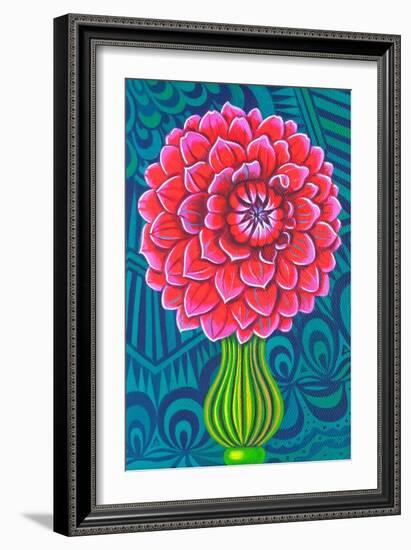 Dahlia, 2014-Jane Tattersfield-Framed Giclee Print