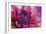 Dahlia Centre Pink Purple-Cora Niele-Framed Giclee Print