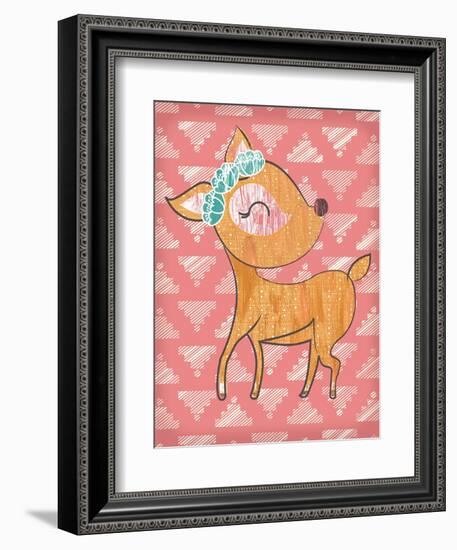 Dahlia Deer-Ashley Sta Teresa-Framed Art Print