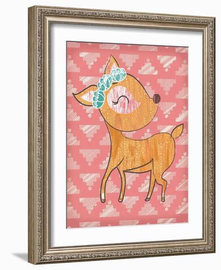 Dahlia Deer-Ashley Sta Teresa-Framed Art Print