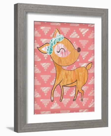 Dahlia Deer-Ashley Sta Teresa-Framed Art Print