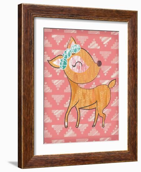 Dahlia Deer-Ashley Sta Teresa-Framed Art Print