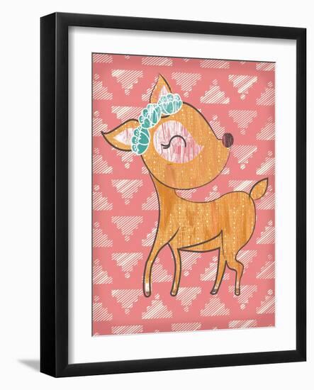 Dahlia Deer-Ashley Sta Teresa-Framed Art Print