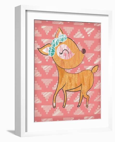 Dahlia Deer-Ashley Sta Teresa-Framed Art Print