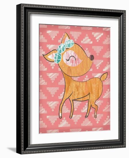 Dahlia Deer-Ashley Sta Teresa-Framed Art Print