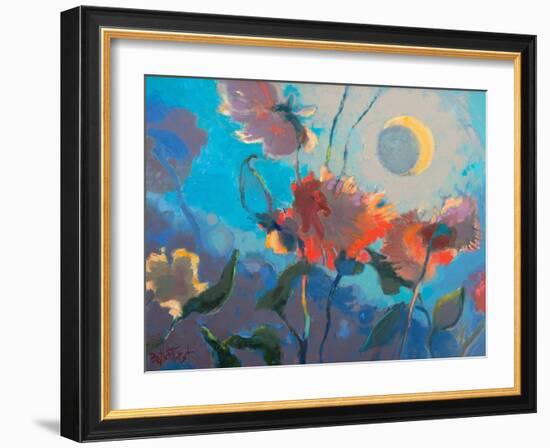 Dahlia Moonglow-Beth A. Forst-Framed Art Print