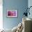 Dahlia Petals Pink Purple-Cora Niele-Framed Giclee Print displayed on a wall
