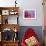 Dahlia Petals Pink Purple-Cora Niele-Framed Giclee Print displayed on a wall