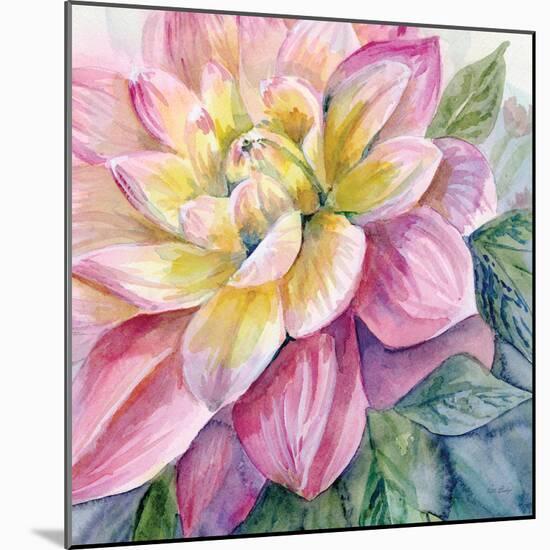 Dahlia Pink 3-Patti Bishop-Mounted Art Print