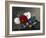 Dahlia with White Poppies, Cherianthus and Morning Glories-Johan Laurentz Jensen-Framed Giclee Print