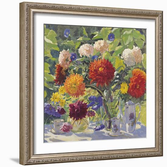 Dahlia-Valeriy Chuikov-Framed Giclee Print