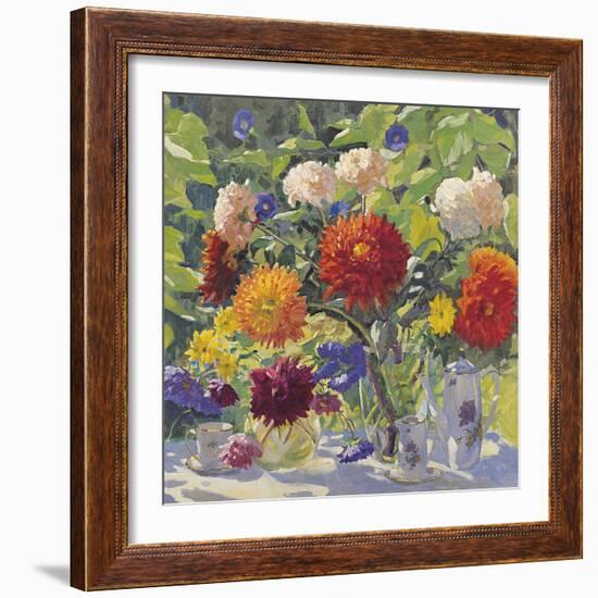 Dahlia-Valeriy Chuikov-Framed Giclee Print