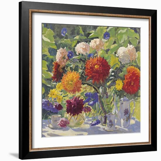 Dahlia-Valeriy Chuikov-Framed Giclee Print