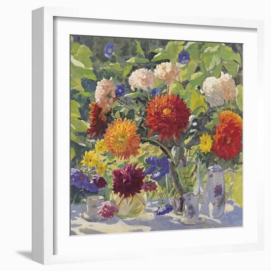 Dahlia-Valeriy Chuikov-Framed Giclee Print