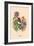 Dahlia-J.J. Grandville-Framed Art Print